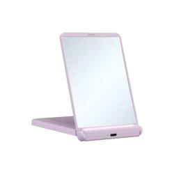 TouchUp 2.0 Rechargeable LED Compact Mirror -Impressionsvanity IVMC TOUCHUPV2 LAC INSIDE1