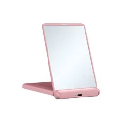 TouchUp 2.0 Rechargeable LED Compact Mirror -Impressionsvanity IVMC TOUCHUPV2 RSG INSIDE1