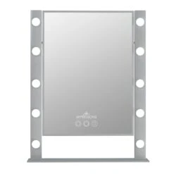 Cinématique Tri-Tone LED Makeup Mirror 23 Cinématique Tri-Tone LED Makeup Mirror -Impressionsvanity IVMM CINE3041 SLV F1