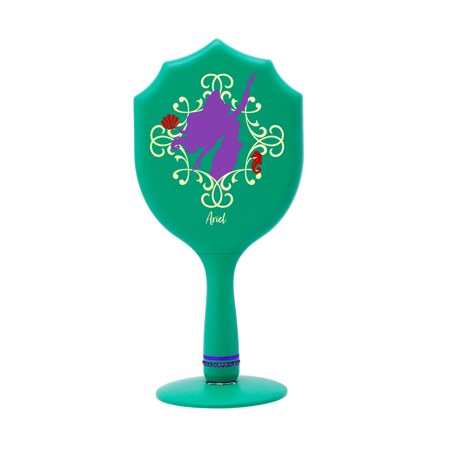 Ariel LED Handheld Makeup Mirror With Standing Base 4 Ariel LED Handheld Makeup Mirror With Standing Base - Image 2