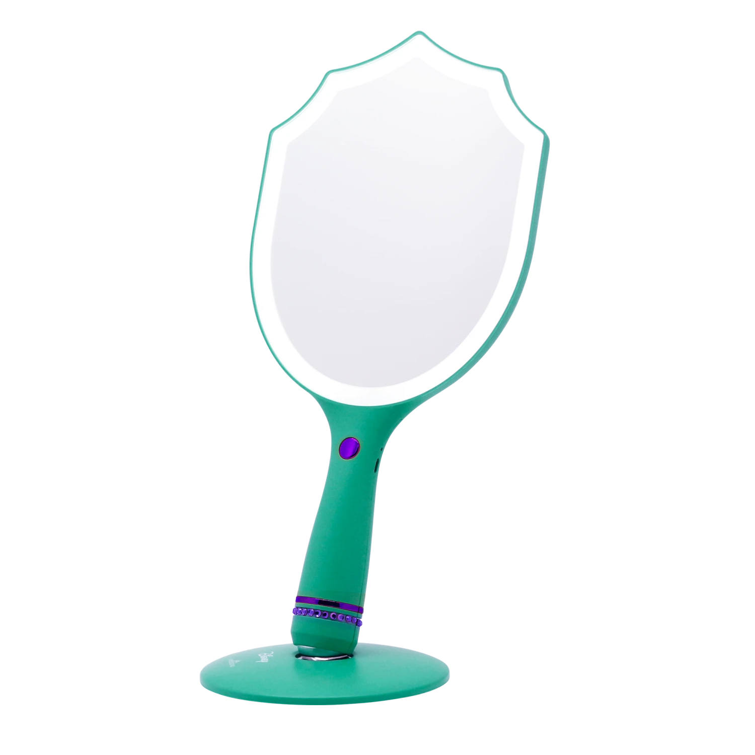 Ariel LED Handheld Makeup Mirror With Standing Base 6 Ariel LED Handheld Makeup Mirror With Standing Base - Image 4