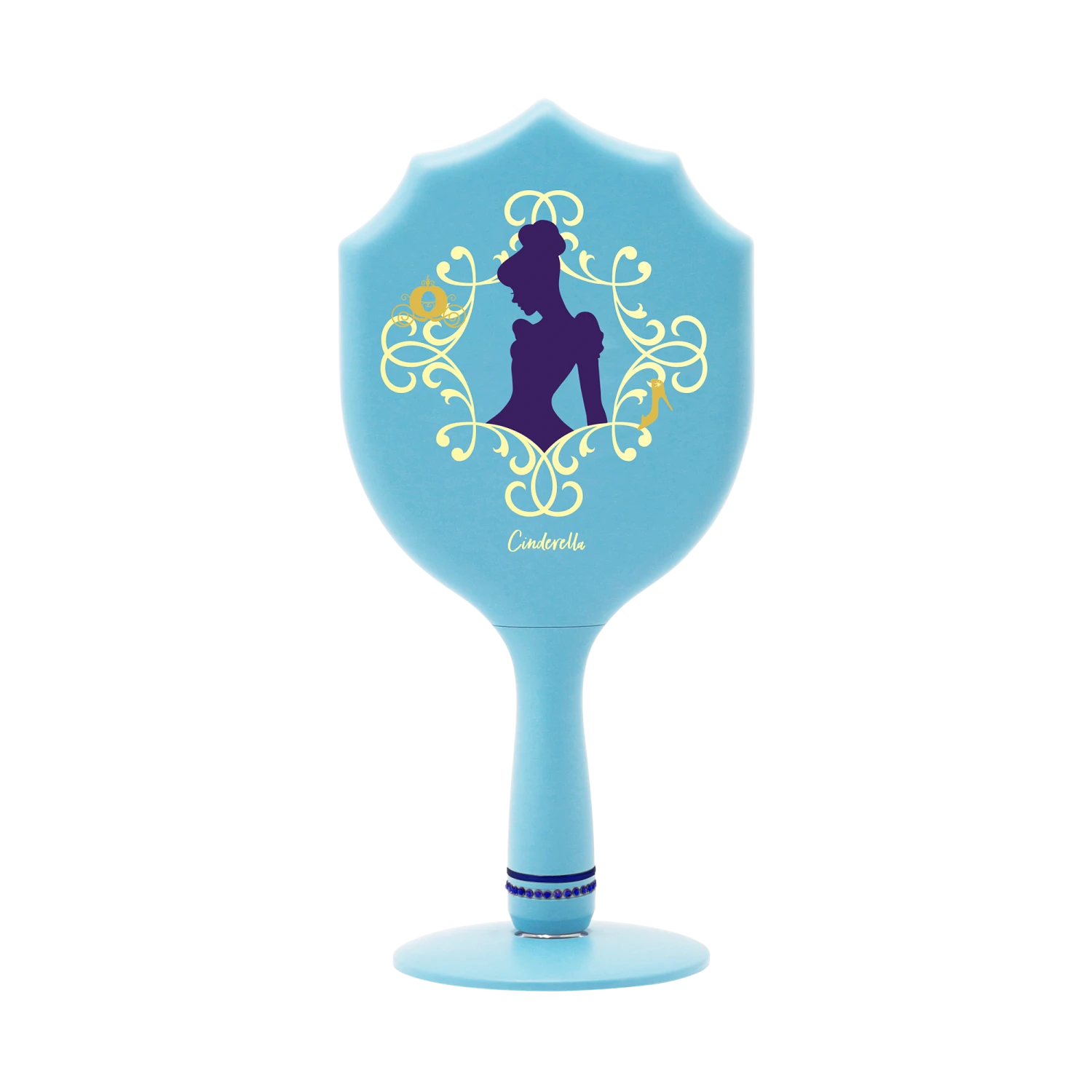 Cinderella LED Handheld Makeup Mirror With Standing Base 4 Cinderella LED Handheld Makeup Mirror With Standing Base - Image 2