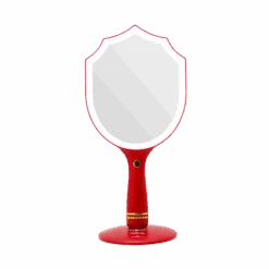 Snow White LED Handheld Makeup Mirror With Standing Base 10 Snow White LED Handheld Makeup Mirror With Standing Base -Impressionsvanity IVMM DISHM SNWSnow White 1 Handheld