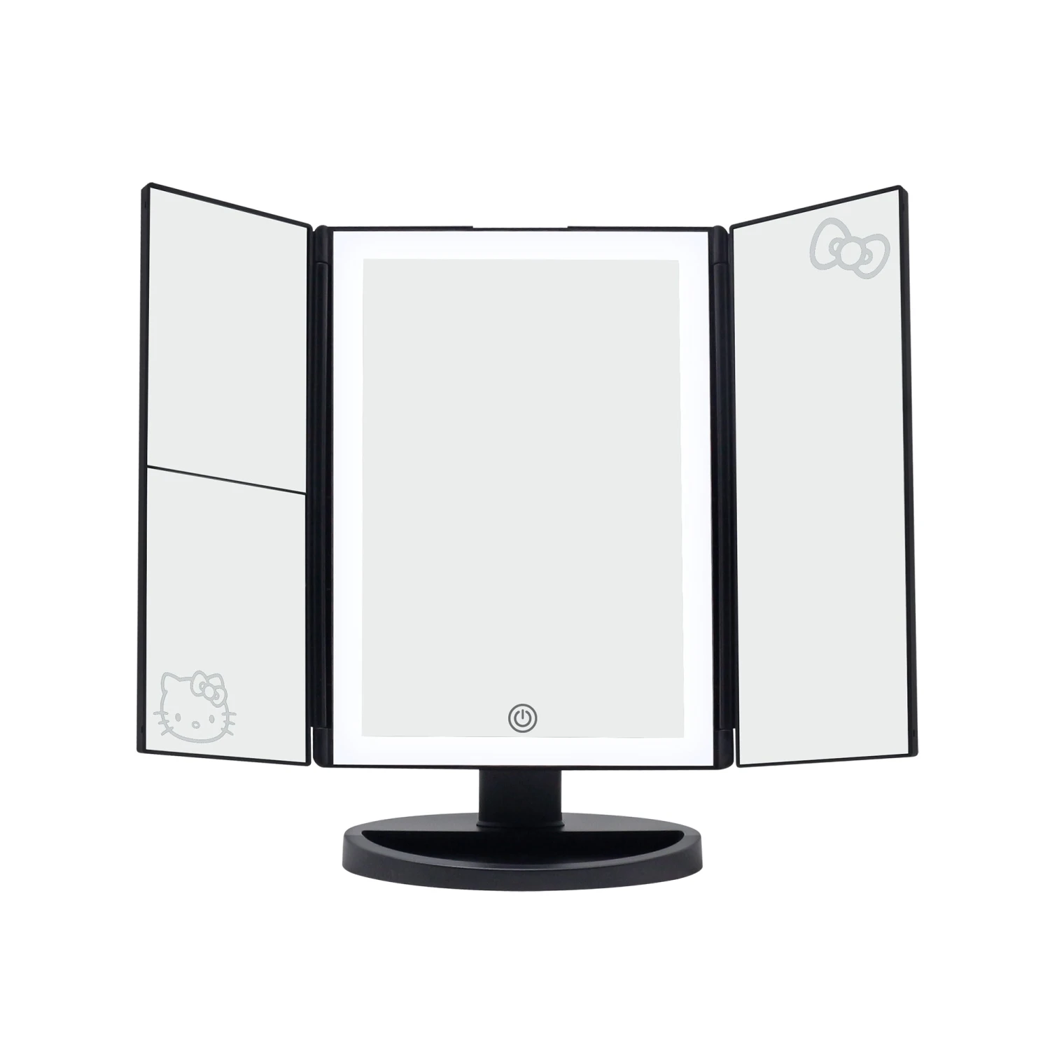 Hello Kitty Trifold LED Tri-Tone Makeup Mirror With Magnification 5 Hello Kitty Trifold LED Tri-Tone Makeup Mirror With Magnification - Image 3