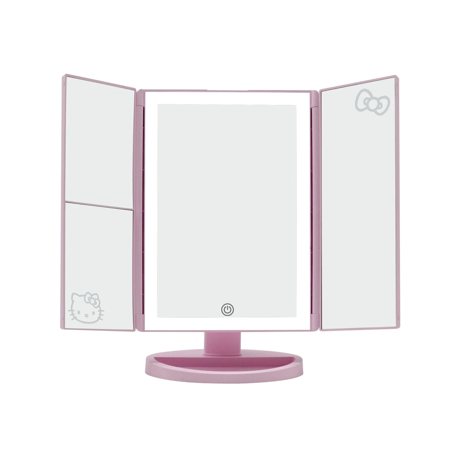 Hello Kitty Trifold LED Tri-Tone Makeup Mirror With Magnification 12 Hello Kitty Trifold LED Tri-Tone Makeup Mirror With Magnification - Image 10