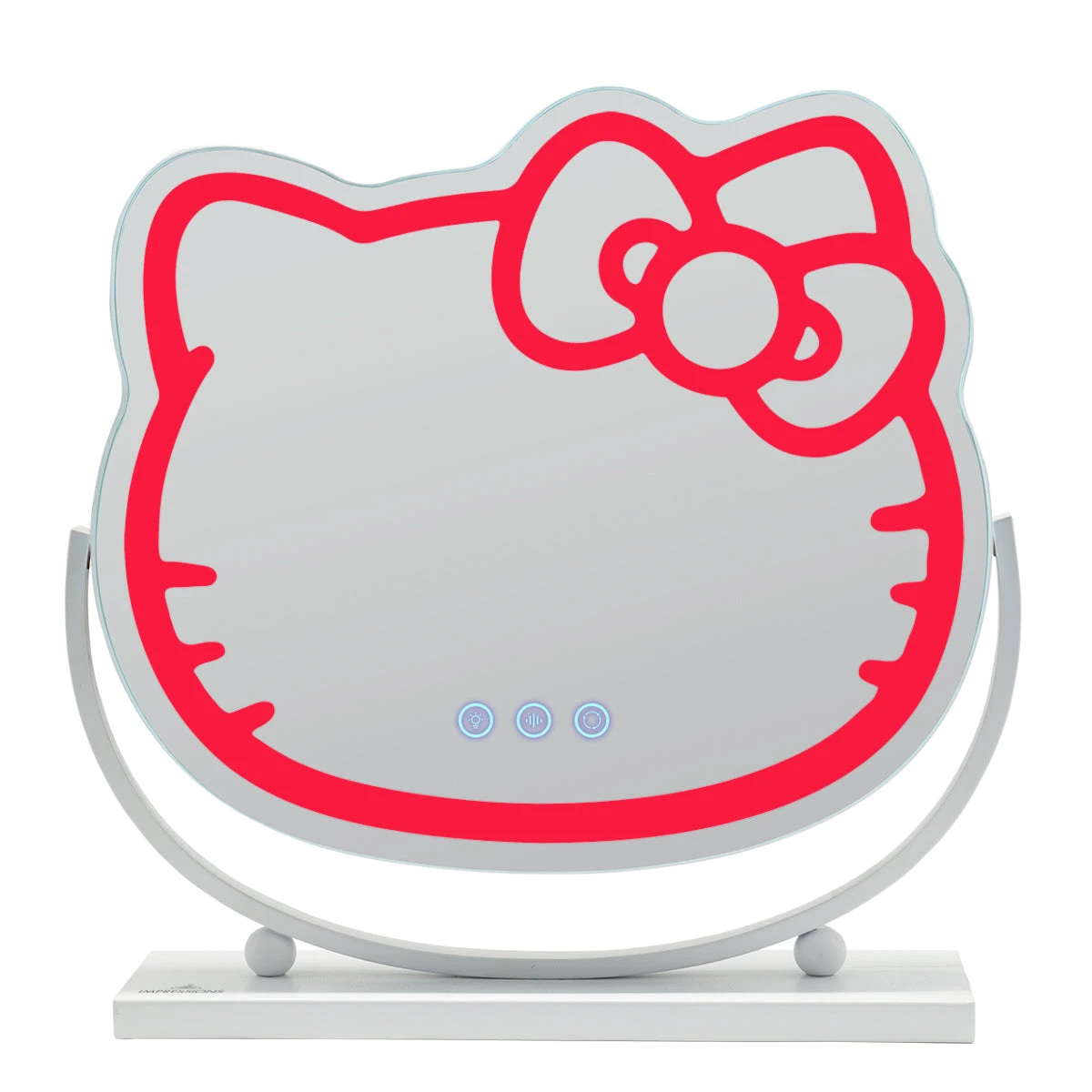 Hello Kitty® Kawaii LED Makeup Mirror With Base 4 Hello Kitty® Kawaii LED Makeup Mirror With Base - Image 2