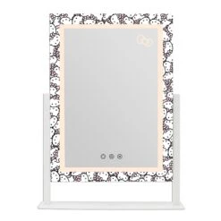 Hello Kitty Tri-Tone LED Makeup Mirror -Impressionsvanity IVMM HKTT WHT WARM F