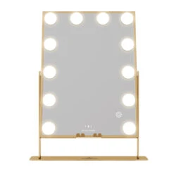 Hollywood XL Tri-Tone LED Makeup Mirror With Bluetooth -Impressionsvanity IVMM HWT20BT CGL F1