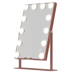 Hollywood XL Tri-Tone LED Makeup Mirror With Bluetooth -Impressionsvanity IVMM HWT20BT RSG F2