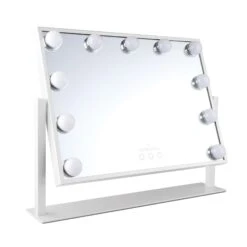 Hollywood Tri-Tone Artiste XL Makeup Mirror 15 Hollywood Tri-Tone Artiste XL Makeup Mirror -Impressionsvanity IVMM HWTTWIDE WHT F2