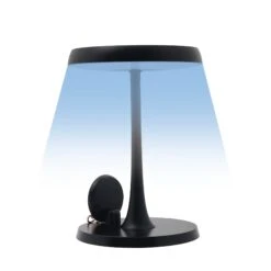 Serenity Tri-Tone LED Lamp Mirror -Impressionsvanity IVMM SEREN BLK LAMP BLUE