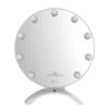 Hollywood Soleil Duo-Tone LED Makeup Mirror With UV Gel Curing Lamp 2 Hollywood Soleil Duo-Tone LED Makeup Mirror With UV Gel Curing Lamp -Impressionsvanity IVMM SOLEL701 WHT F