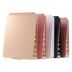 Touch Pad Rechargeable LED Makeup Mirror With Flip Cover 29 Touch Pad Rechargeable LED Makeup Mirror With Flip Cover -Impressionsvanity IVMM TOUCHPAD 6