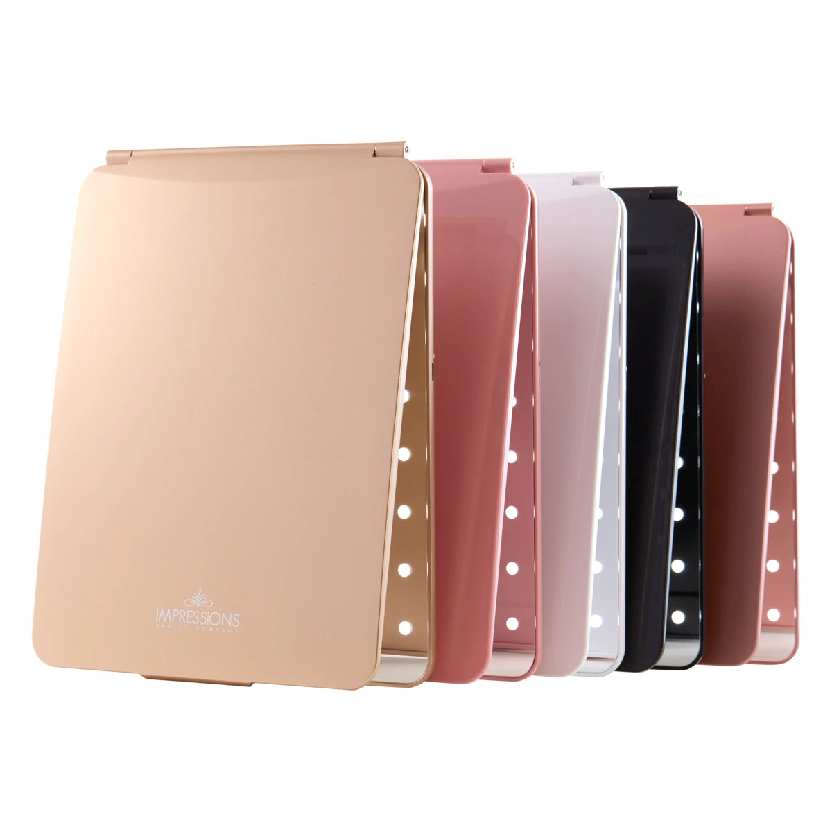 Touch Pad Rechargeable LED Makeup Mirror With Flip Cover 12 Touch Pad Rechargeable LED Makeup Mirror With Flip Cover - Image 10