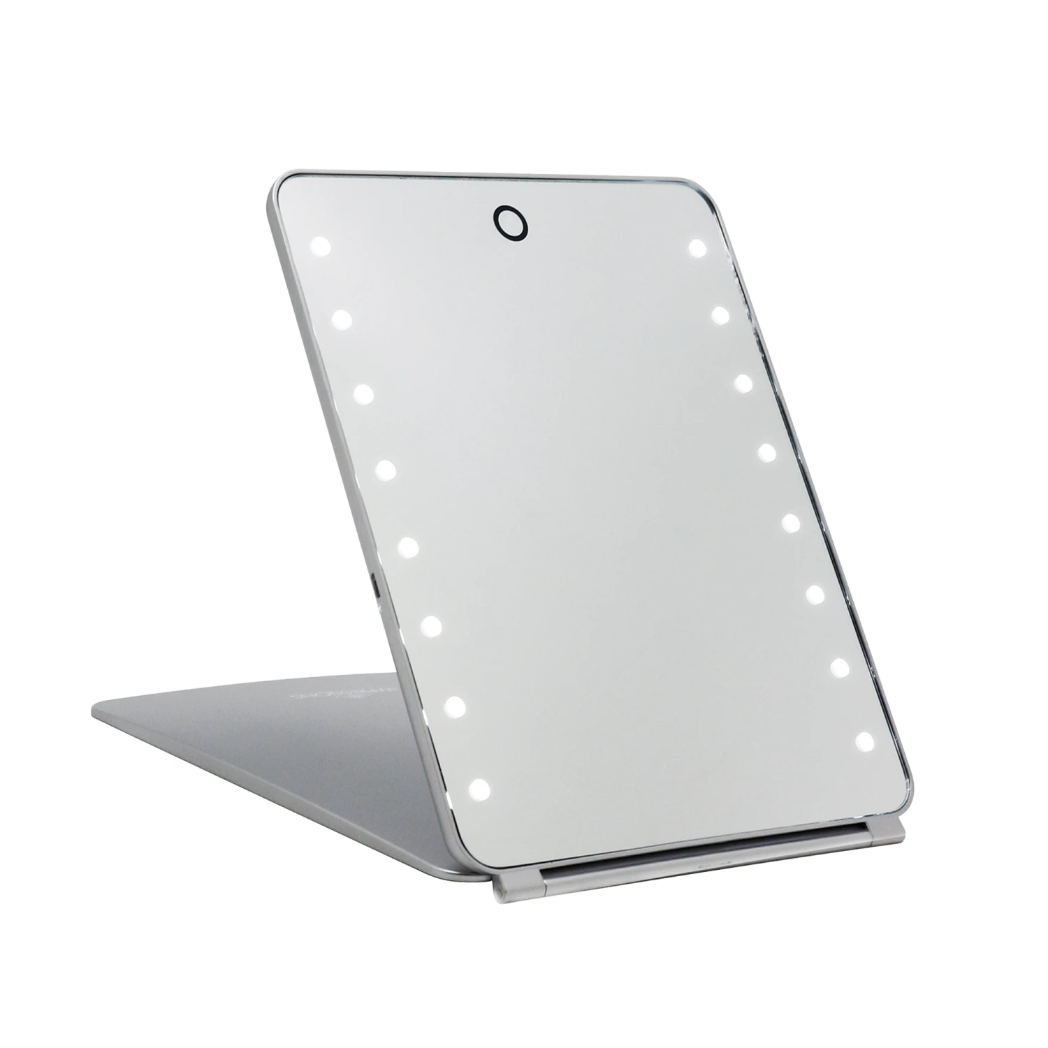 Touch Pad Rechargeable LED Makeup Mirror With Flip Cover 16 Touch Pad Rechargeable LED Makeup Mirror With Flip Cover - Image 14