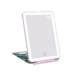 Hello Kitty (Animal) Touch Pad Mini Tri-Tone LED Makeup Mirror -Impressionsvanity IVMM TOUCHPADMINI HKT ANML cool lt