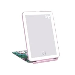 Hello Kitty (Animal) Touch Pad Mini Tri-Tone LED Makeup Mirror -Impressionsvanity IVMM TOUCHPADMINI HKT ANML natural lt
