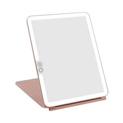 Fleur Touch Pad Tri-Tone LED Makeup Mirror 29 Fleur Touch Pad Tri-Tone LED Makeup Mirror -Impressionsvanity IVMM TPAD FLEUR RSG natural light