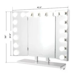 Trifecta Pro Vanity Mirror -Impressionsvanity IVMM TRIFECTAPRODMNS