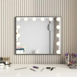 Hollywood Tri-Tone PLUS Makeup Mirror 29 Hollywood Tri-Tone PLUS Makeup Mirror -Impressionsvanity IVMM TRIPLUS BLK LIFESTYLE 2