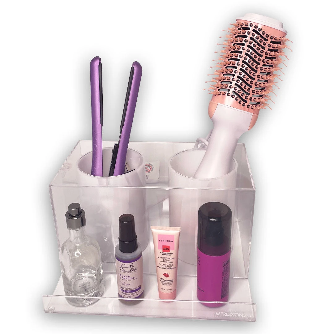 Hair Caddy Acrylic Organizer 3 Hair Caddy Acrylic Organizer
