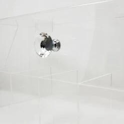 Diamond Collection Acrylic Makeup Brush Organizer - 5 Slots 11 Diamond Collection Acrylic Makeup Brush Organizer - 5 Slots -Impressionsvanity IVOM ORGMSC 010 BRSH5 2