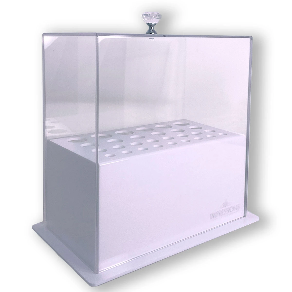 Diamond Collection Acrylic Makeup Brush Display Holder 9 Diamond Collection Acrylic Makeup Brush Display Holder - Image 7