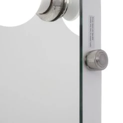 Hollywood Premiere Slim Plus Vanity Mirror 14 Hollywood Premiere Slim Plus Vanity Mirror -Impressionsvanity IVVM LV03 LBF WHT detail