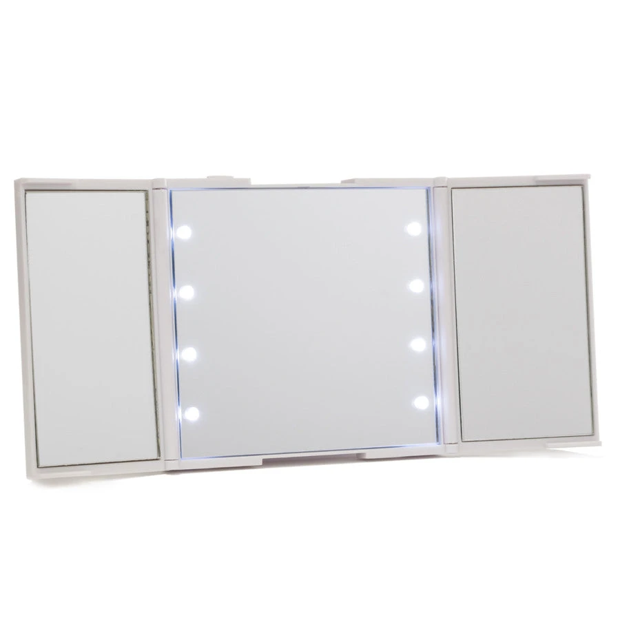 ReveaLight Trifold LED Compact Mirror With Flip Stand 15 ReveaLight Trifold LED Compact Mirror With Flip Stand - Image 13