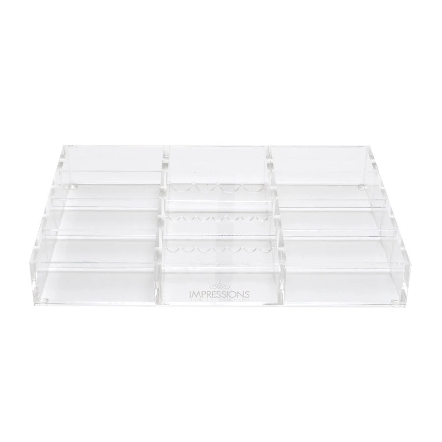 Alexa® Acrylic Makeup Drawer Organizer - Adjustable Brush Holder, 12 Slots(Wide) 6 Alexa® Acrylic Makeup Drawer Organizer - Adjustable Brush Holder, 12 Slots(Wide) - Image 4
