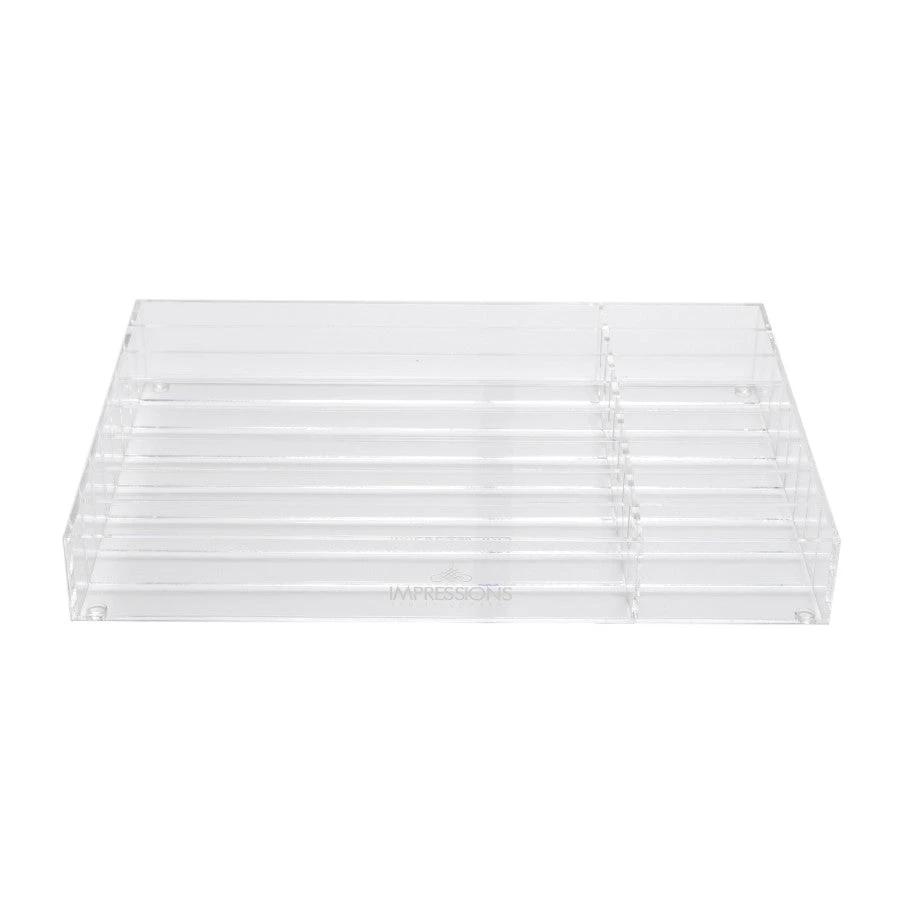 Alexa® Acrylic Makeup Drawer Organizer - Palette, 16 Slots (Wide) 4 Alexa® Acrylic Makeup Drawer Organizer - Palette, 16 Slots (Wide) - Image 2
