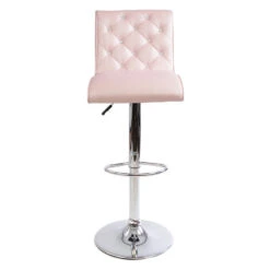 Elizabeth Crystal Tufted Vanity Stool 19 Elizabeth Crystal Tufted Vanity Stool -Impressionsvanity Impressions Vanity Diamond Armless Barstool 005