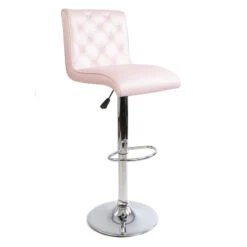 Elizabeth Crystal Tufted Vanity Stool 20 Elizabeth Crystal Tufted Vanity Stool -Impressionsvanity Impressions Vanity Diamond Armless Barstool 006