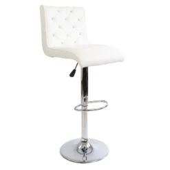 Elizabeth Crystal Tufted Vanity Stool 23 Elizabeth Crystal Tufted Vanity Stool -Impressionsvanity Impressions Vanity Diamond Armless Barstool 010