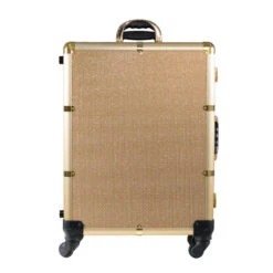 SlayCase® Pro Vanity Travel Train Case With Stand In Champagne Sparkle 12 SlayCase® Pro Vanity Travel Train Case With Stand In Champagne Sparkle -Impressionsvanity Impressions Vanity SlaycasePro Gold 002 d00fcf83 1755 4d81 a72a fd0927ce4d4a
