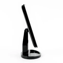 Touch 2.0 Dimmable LED Makeup Mirror In Matte -Impressionsvanity Impressions Vanity Touch Dimmable LED Makeup Mirror Glossy Black Side bc659c4a 56b5 4f03 b1f9 d4627b76b026