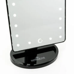 Touch 2.0 Dimmable LED Makeup Mirror In Matte -Impressionsvanity Impressions Vanity Touch Dimmable LED Makeup Mirror Glossy Black Zoom 24f3178e 73e8 4de1 9571 f17274997d96