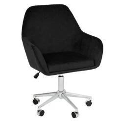 Kelly Swivel Vanity Chair 23 Kelly Swivel Vanity Chair -Impressionsvanity Kelly 1 BlackCropped