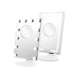 Lumière TableTop LED Makeup Mirror With Bluetooth Speaker