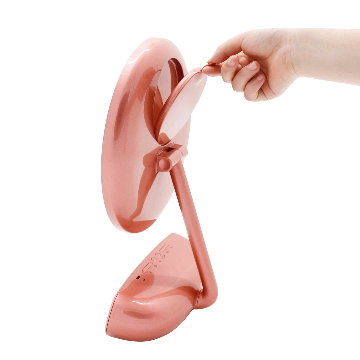 Melody 9-inch Round Duotone Makeup Mirror With Bluetooth Speakers 7 Melody 9-inch Round Duotone Makeup Mirror With Bluetooth Speakers - Image 5