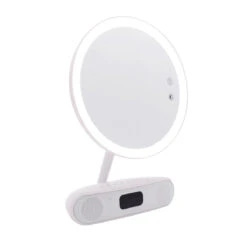 Melody 9-inch Round Duotone Makeup Mirror With Bluetooth Speakers 39 Melody 9-inch Round Duotone Makeup Mirror With Bluetooth Speakers -Impressionsvanity MG 9995 Resized