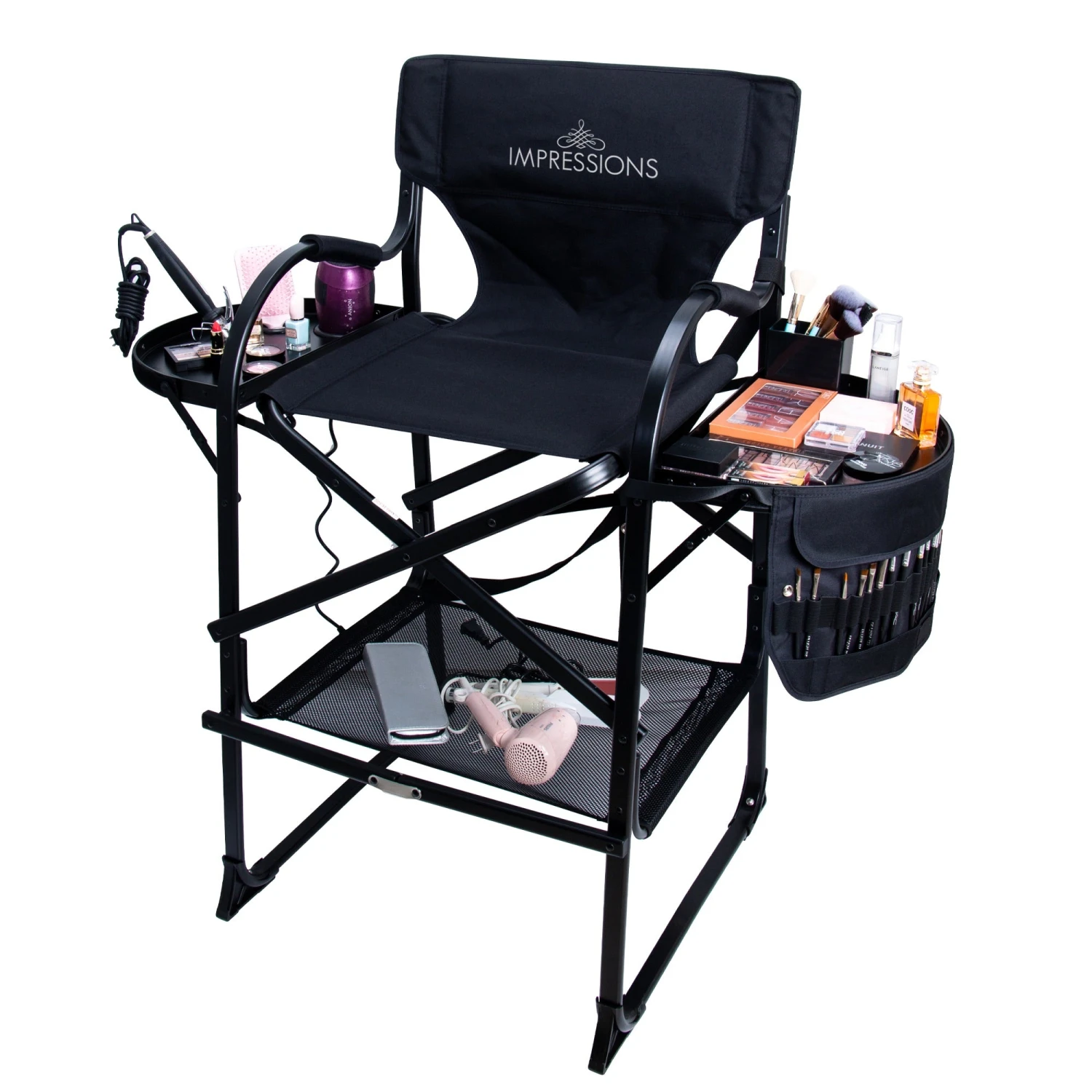 Foldable Master Makeup Artist's Chair 3 Foldable Master Makeup Artist's Chair