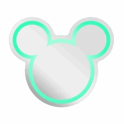 Mickey Mouse LED Wall Mirror 12 Mickey Mouse LED Wall Mirror -Impressionsvanity Mickey Wall Mirror 6