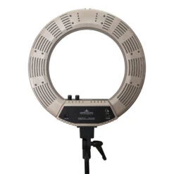 18-Inch DuoTone LED Vanity Studio Ring Light With Stand, Bag And Accessories -Impressionsvanity NGringlight backchampagne website