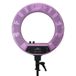 18-Inch DuoTone LED Vanity Studio Ring Light With Stand, Bag And Accessories -Impressionsvanity NGringlight backpurple website