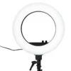 18-Inch DuoTone LED Vanity Studio Ring Light With Stand, Bag And Accessories -Impressionsvanity NGringlight coolblack1 website