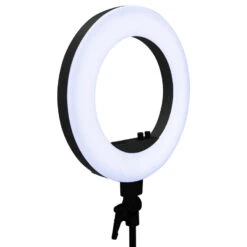 18-Inch DuoTone LED Vanity Studio Ring Light With Stand, Bag And Accessories -Impressionsvanity NGringlight coolblack2 website