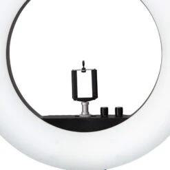 18-Inch DuoTone LED Vanity Studio Ring Light With Stand, Bag And Accessories -Impressionsvanity NGringlight feature1 website