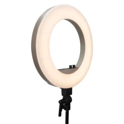 18-Inch DuoTone LED Vanity Studio Ring Light With Stand, Bag And Accessories -Impressionsvanity NGringlight warmchampagne2 website