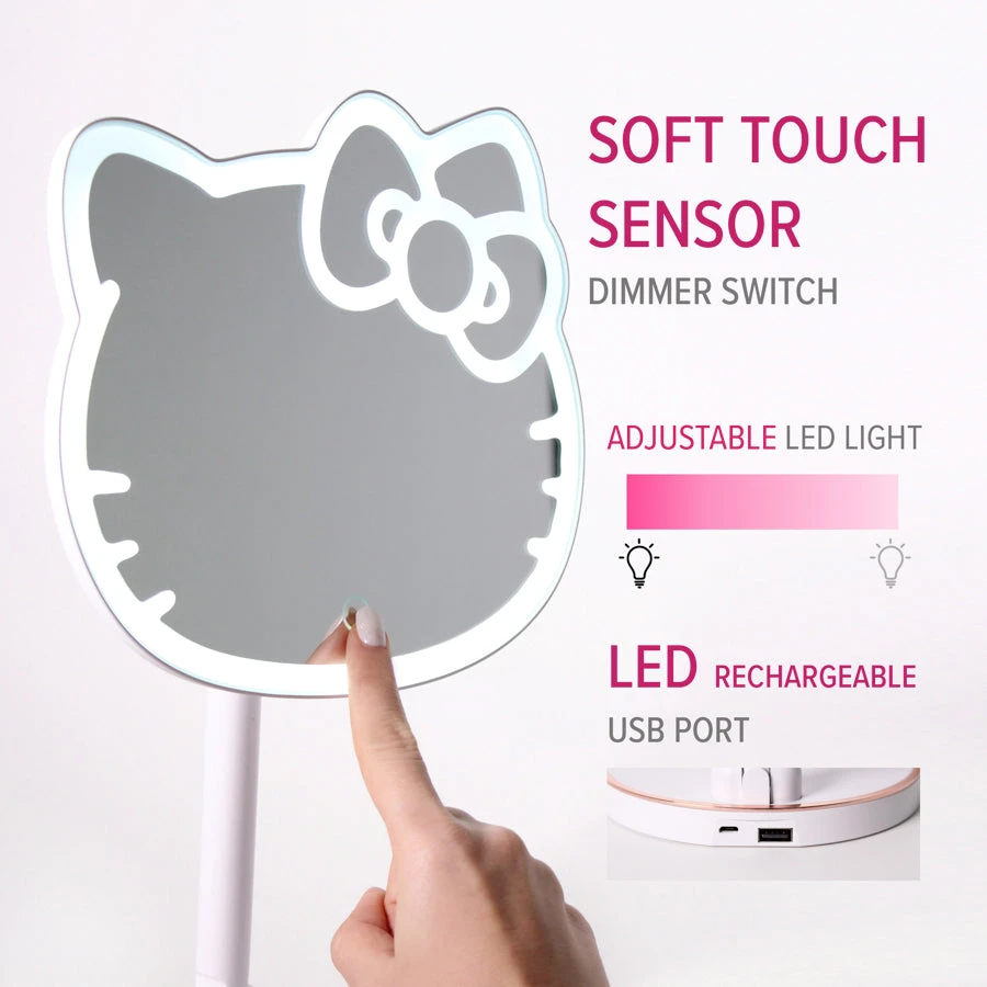 Hello Kitty LED Rechargeable Makeup Mirror 7 Hello Kitty LED Rechargeable Makeup Mirror - Image 5